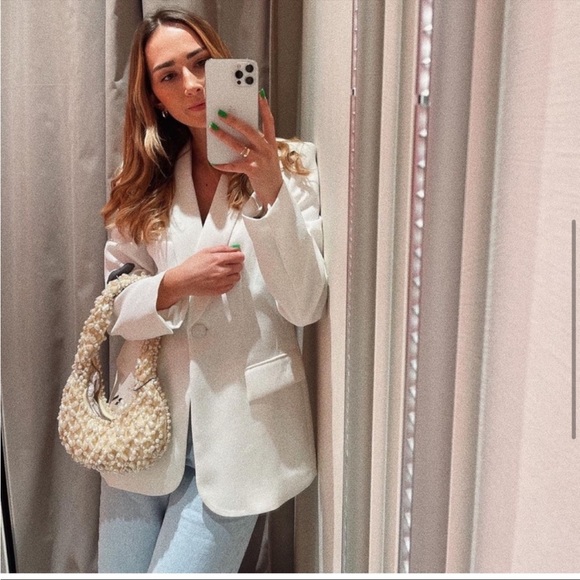 Zara | Bags | Zara Pearl Shoulder Bag | Poshmark